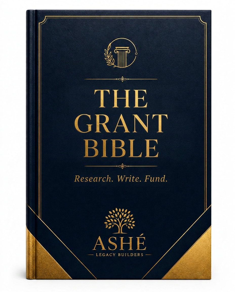 The Grant Bible™ cover — ASHÉ Legacy Builders digital resources
